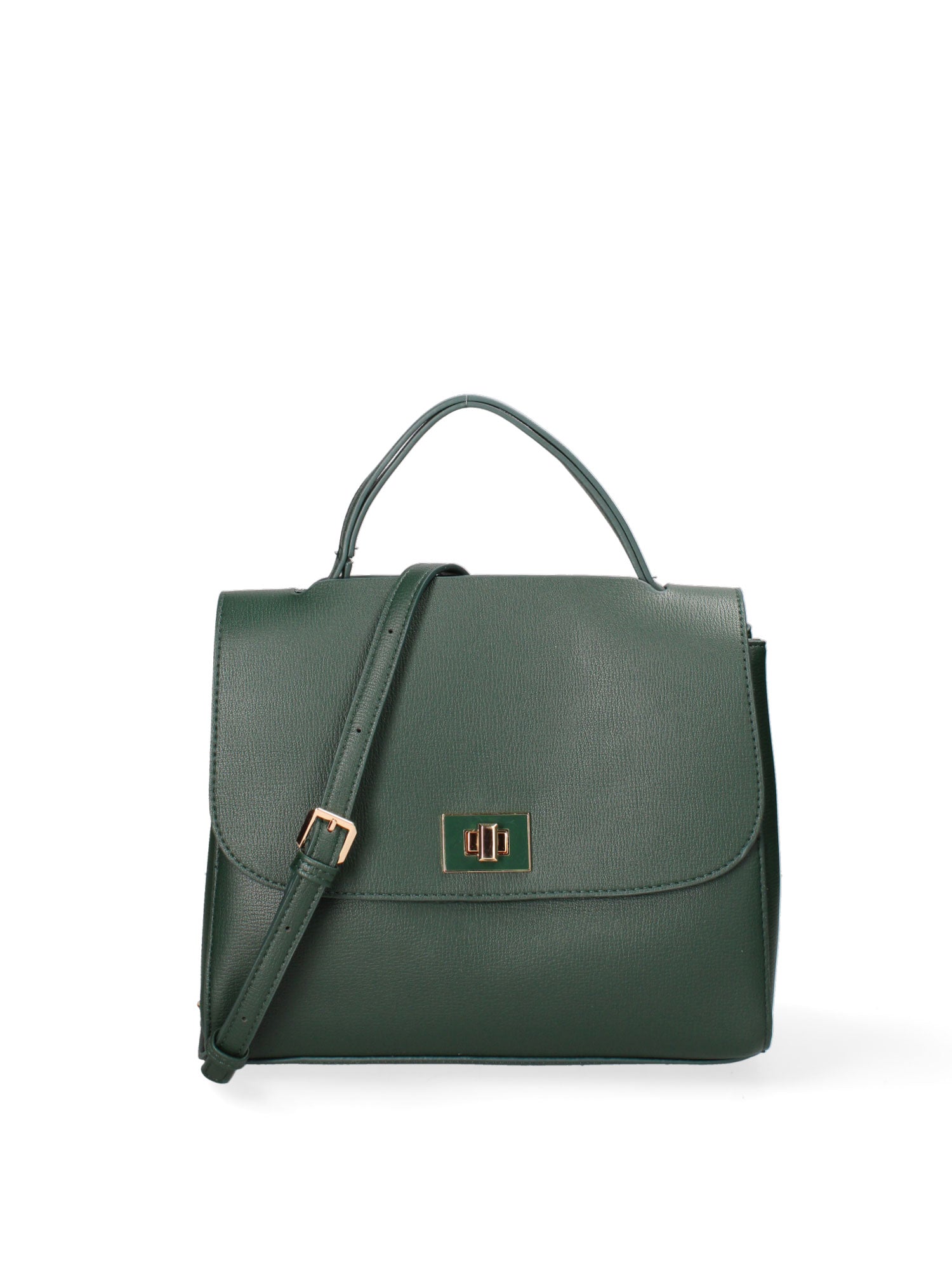 Borsa a mano da donna Ecopelle 635-1-FOREST GREEN Diana&co