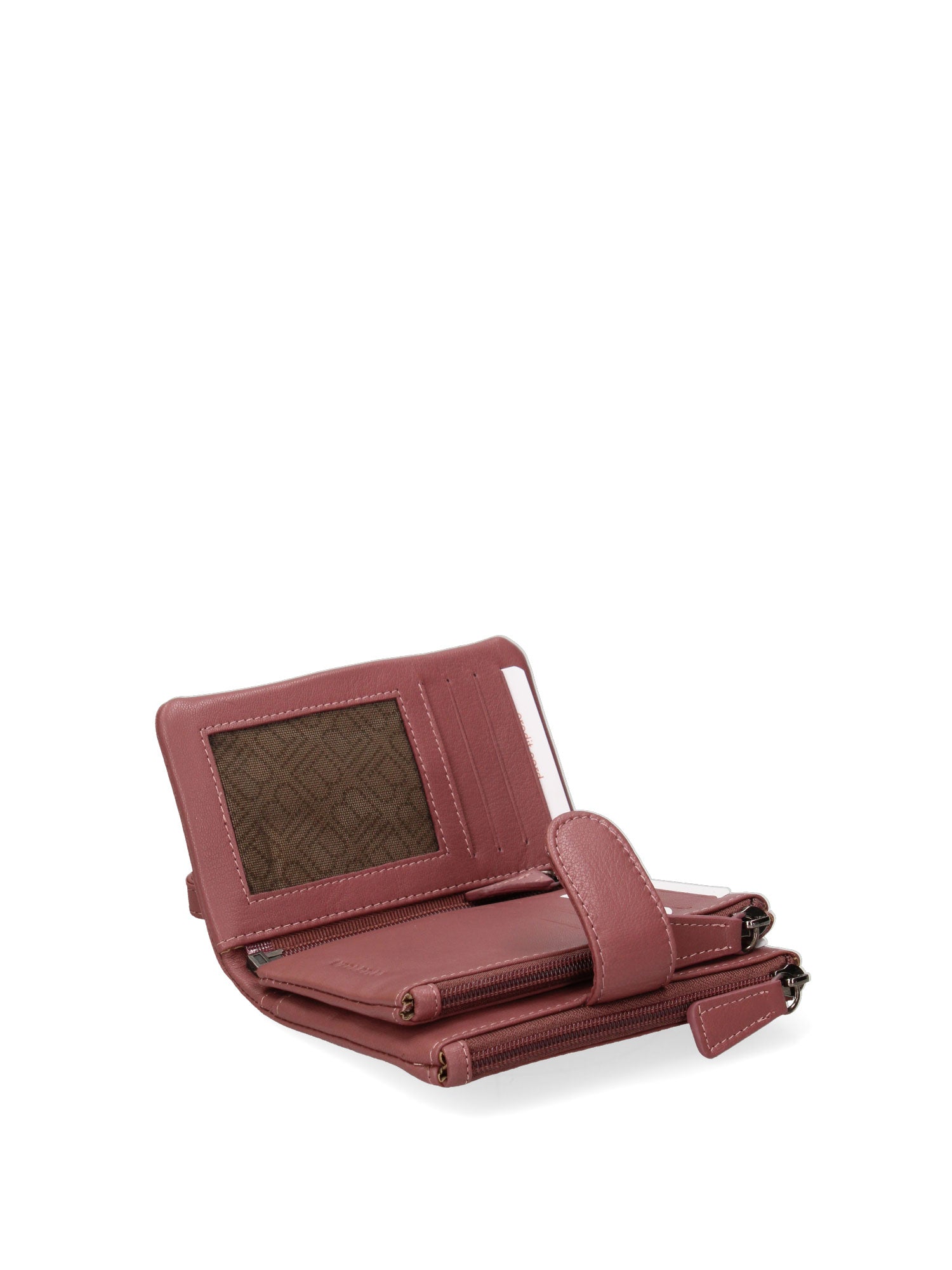 Portafoglio donna in vera pelle Casual LB7702-29-PINK Laura Biagiotti