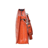 Valoria Borsa a spalla da donna Vera pelle 05414-B35 MATTONE Gave Lux