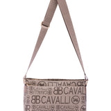 Borsa a tracolla da donna Ecopelle BC1438-KHAKI B Cavalli