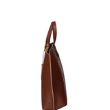Lumena Borsa a mano da donna Vera pelle 2094-L131 MARRONE Gave Lux