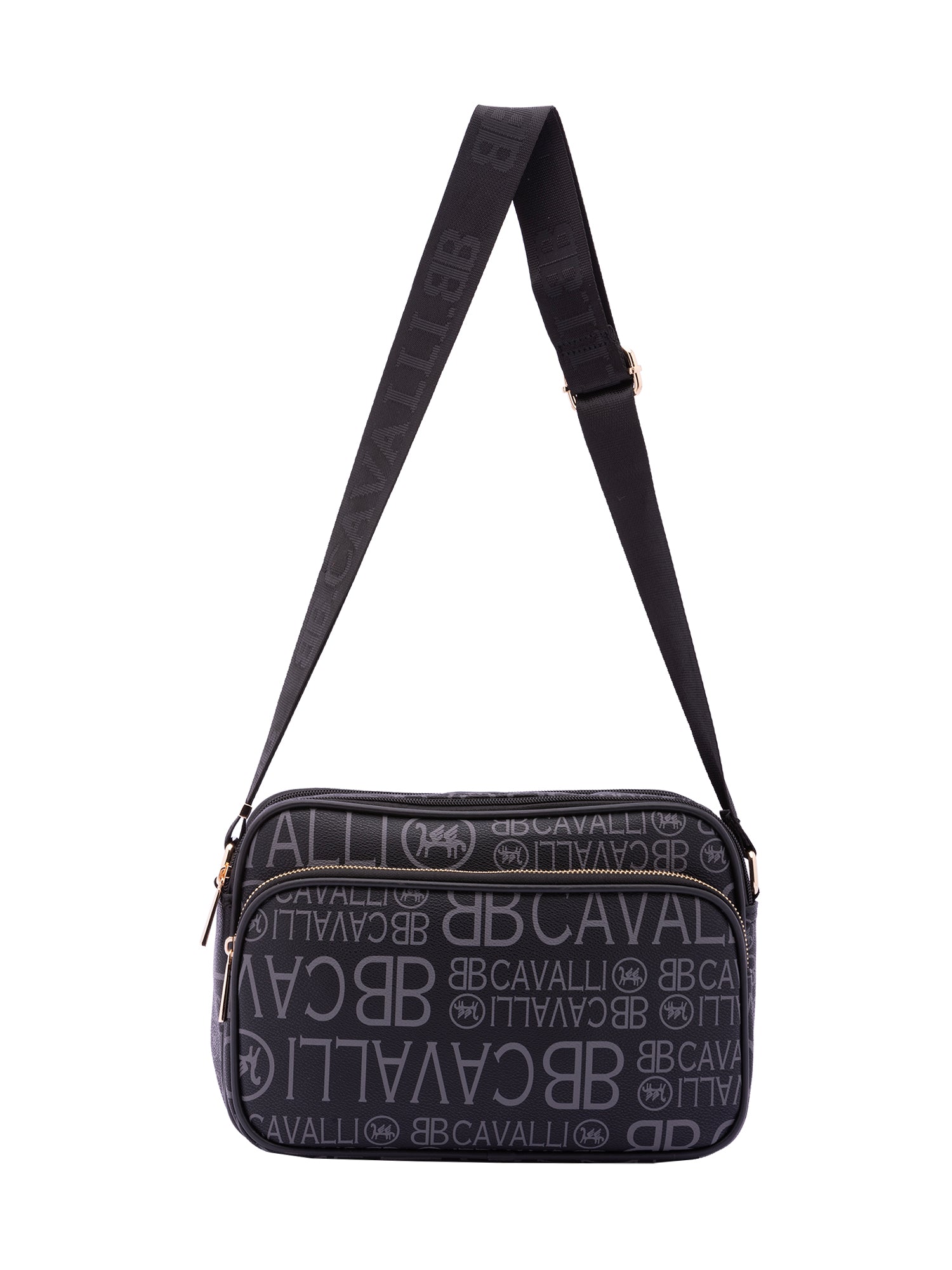 Borsa a tracolla da donna Ecopelle BC1375-NERO NERO B Cavalli