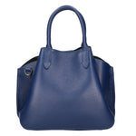 Vincenza Borsa a mano da donna Vera pelle 06898-D24 BLU Gave Lux