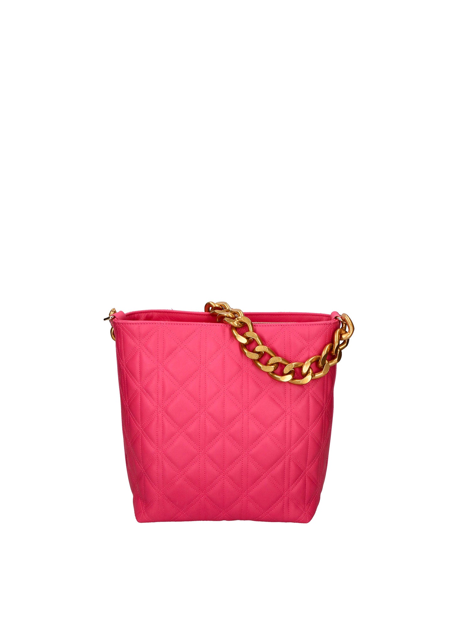 Adra Borsa a spalla da donna Vera pelle 04538-S02 FUXIA Gave Lux