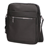 Borsa a tracolla uomo 100% PU Leather PCL3015-BLACK Northampton Polo Club