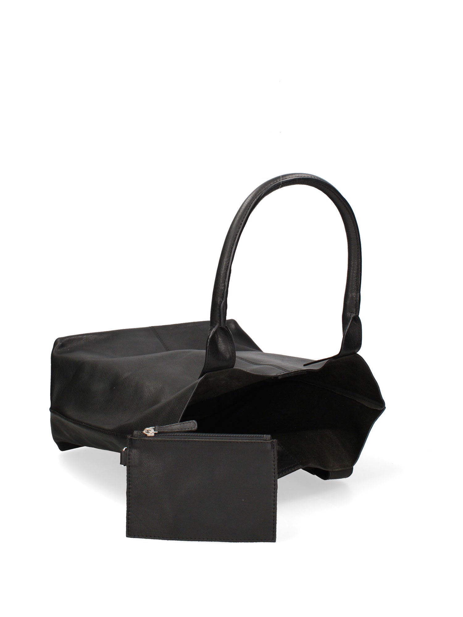 Brunella Borsa a mano da donna 100% pelle 524807-D28 NERO Gave Lux