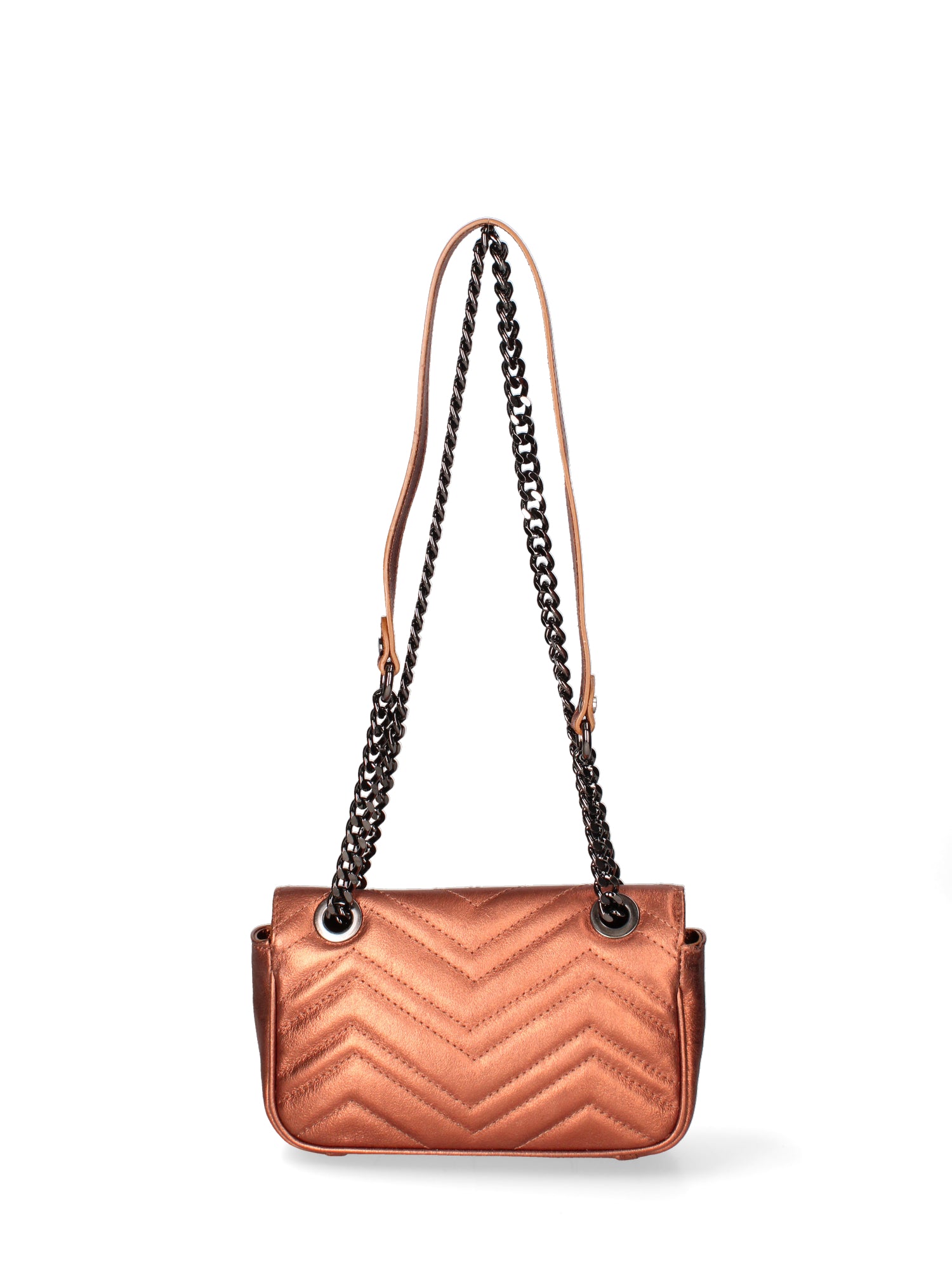 Soleada Borsa a tracolla da donna Vera pelle 8918-FUCSIA Gave Lux