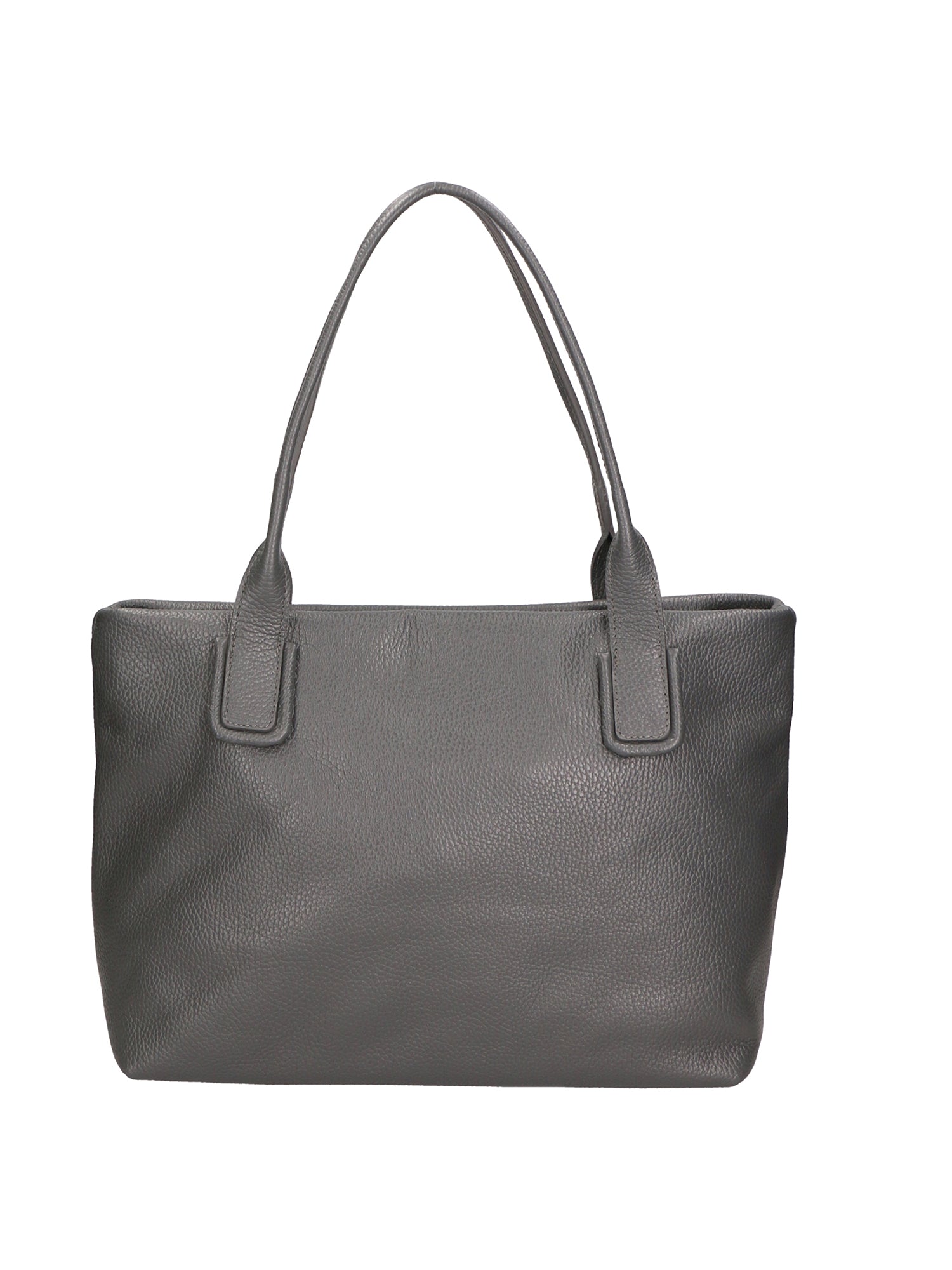 Lorena Borsa a spalla da donna Vera pelle 06506-D27 GRIGIO SCURO Gave Lux
