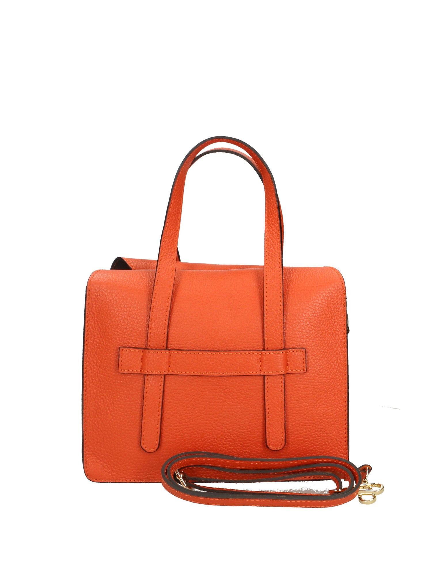 Cielia Borsa a mano da donna Vera pelle 191148-ARANCIO Gave Lux