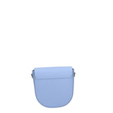 Calista Borsa a tracolla da donna Vera pelle 06014-L220 AZZURRO Gave Lux