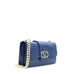 Jesolo Borsa a tracolla donna Ecopelle vegana VC-210-BLU NAVY 19V69 Italia