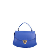 Borsa a mano da donna 100% vera pelle 07202-P 633 BLUETTE Roberta Rossi