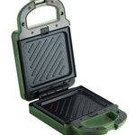Plastica & Teflon Tostapane Sandwich Maker Garanzia 24 Mesi JB-988-Green Volkshin