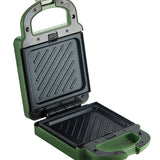 Plastica & Teflon Tostapane Sandwich Maker Garanzia 24 Mesi JB-988-Green Volkshin