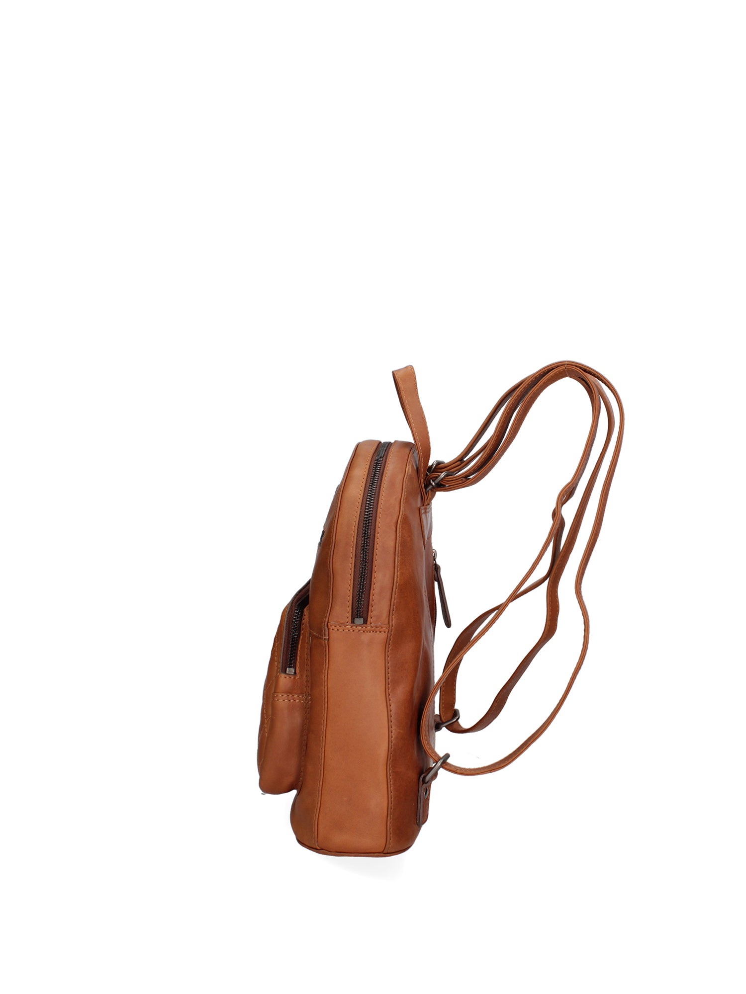 Zaino da uomo in vera pelle Casual HILB-15148-CUOIO Hill Burry