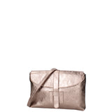 Borsa a mano da donna Vera pelle 07163-L005 BRONZO Viola Castellani
