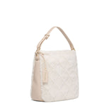 Elora Lux Borsa a spalla da donna Polyurethane + Polyester B16844-BEIGE Braccialini