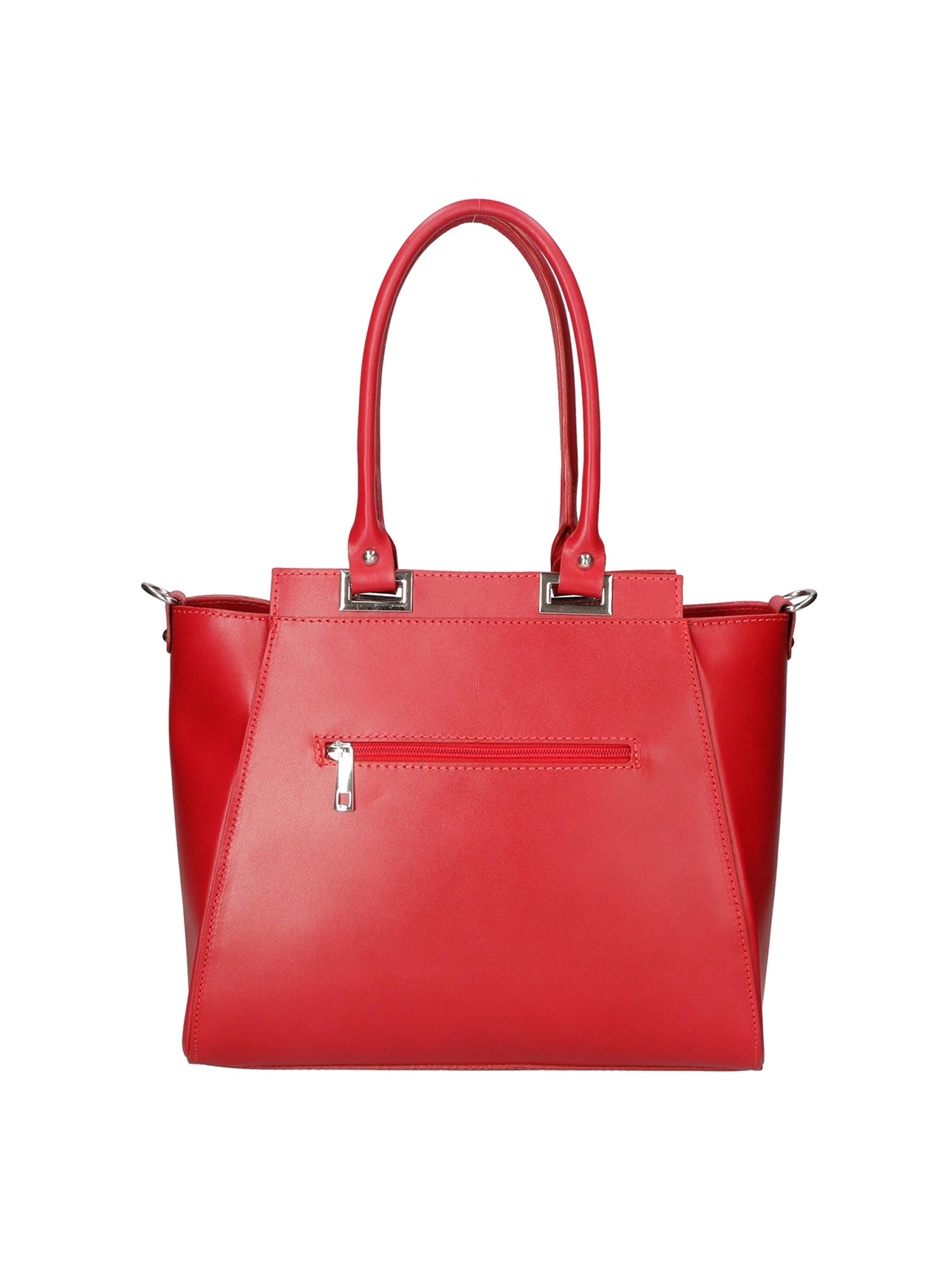 Fatima Borsa a mano da donna 100% pelle 9060-ROSSO RED Gave Lux