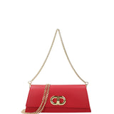 Borsa a spalla da donna Vera pelle 07313-L214 ROSSO Roberta Rossi