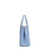 Borsa a mano da donna 100% pelle vegana PU 720-2PT-SKY BLUE Diana&co