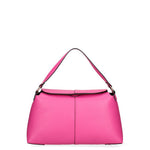 Borsa a spalla da donna Vera pelle 07154-D02 FUXIA Roberta Rossi