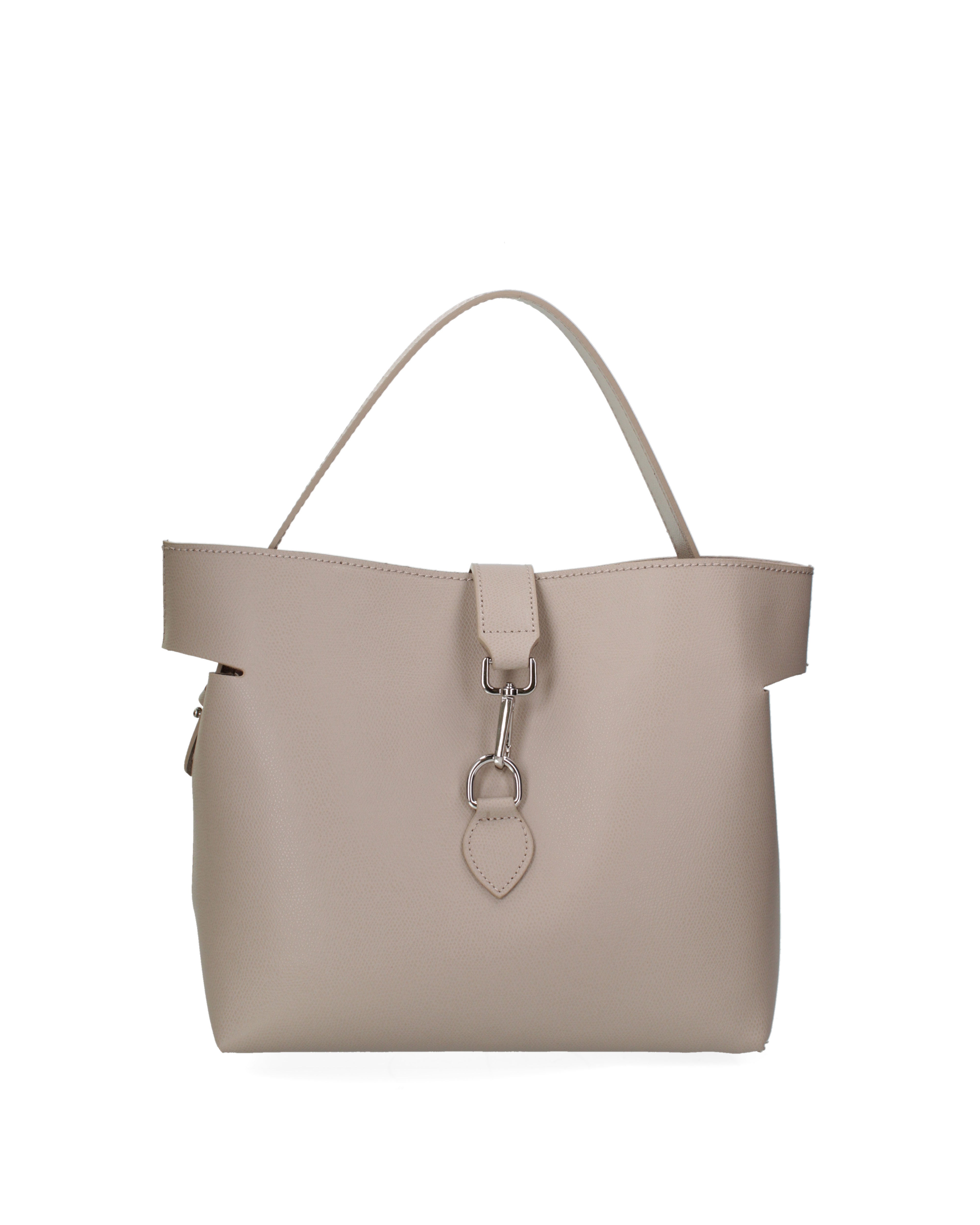 Liviana Borsa a mano da donna Vera pelle 07379-PL05 CAPPUCCINO Gave Lux