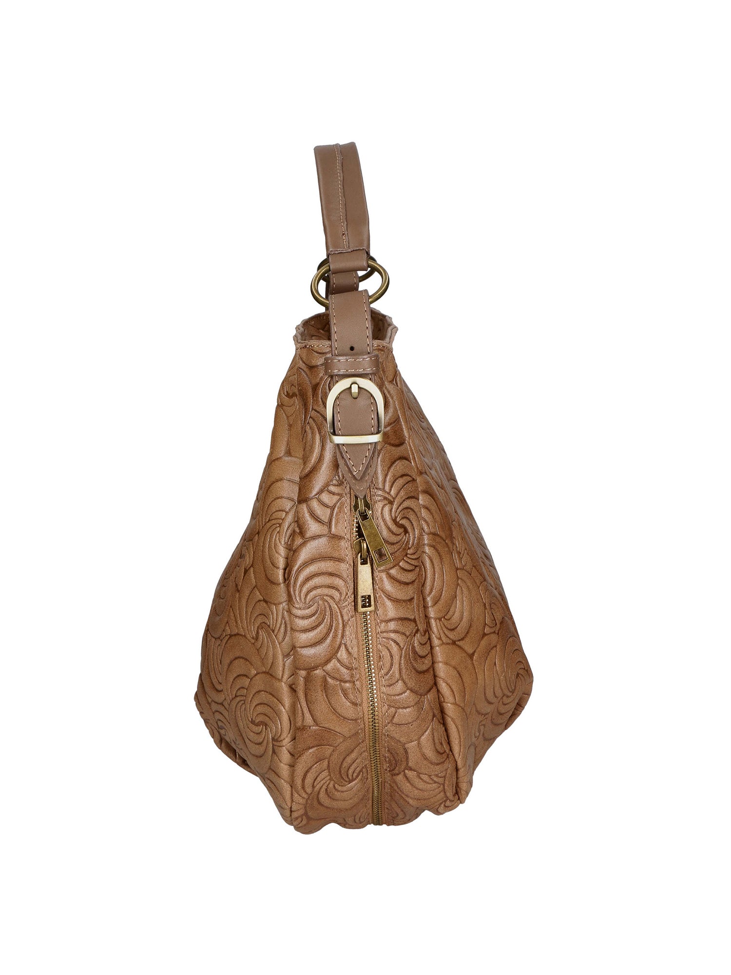 Lumelia Borsa a mano da donna Vera pelle 80013-009 TAUPE SCURO Gave Lux