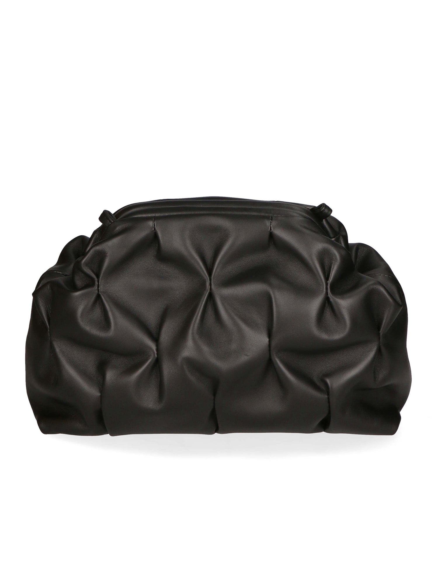 Soleil Borsa a mano da donna Vera pelle 04798-NERO BLACK Gave Lux