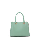 Borsa a mano da donna 100% pelle vegana PU 711-4PT-JADE GREEN Diana&co
