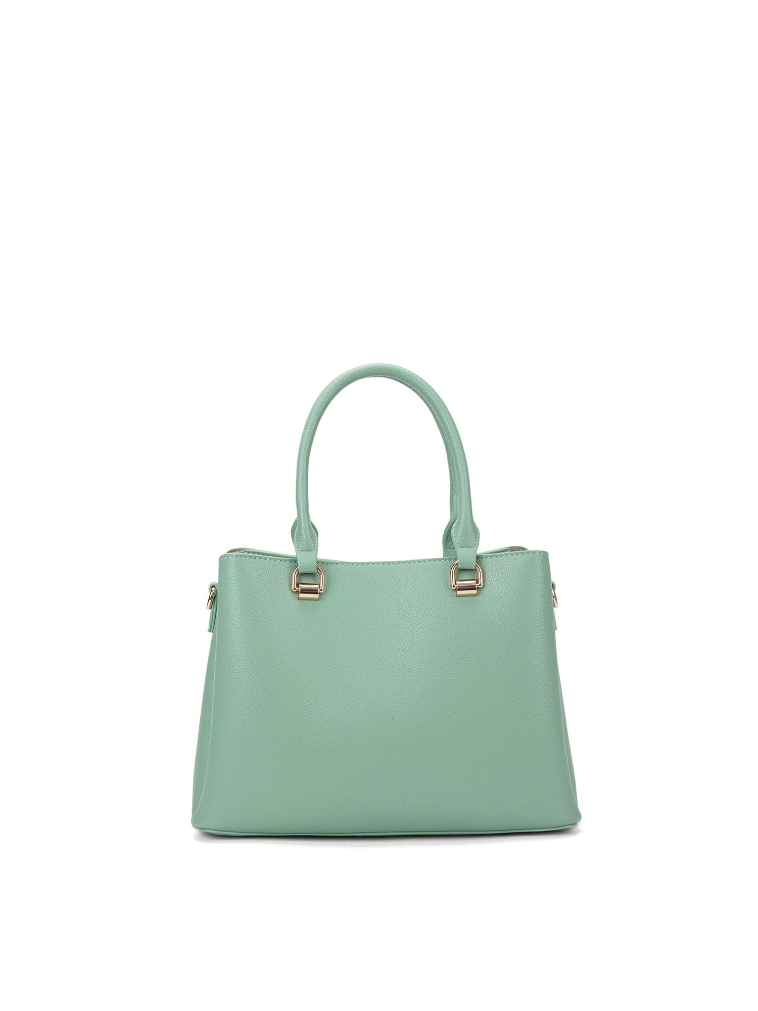 Borsa a mano da donna 100% pelle vegana PU 711-4PT-JADE GREEN Diana&co