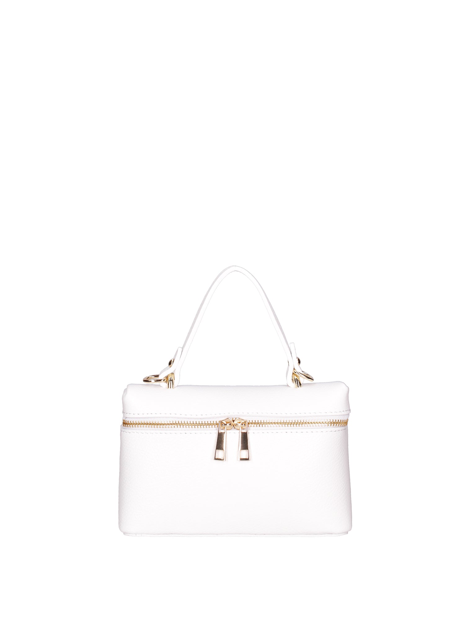 Borsa a mano da donna Vera pelle 07160-D01 BIANCO Roberta Rossi