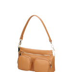 Borsa a spalla da donna Vera pelle 07147-D44 CUOIO Roberta Rossi