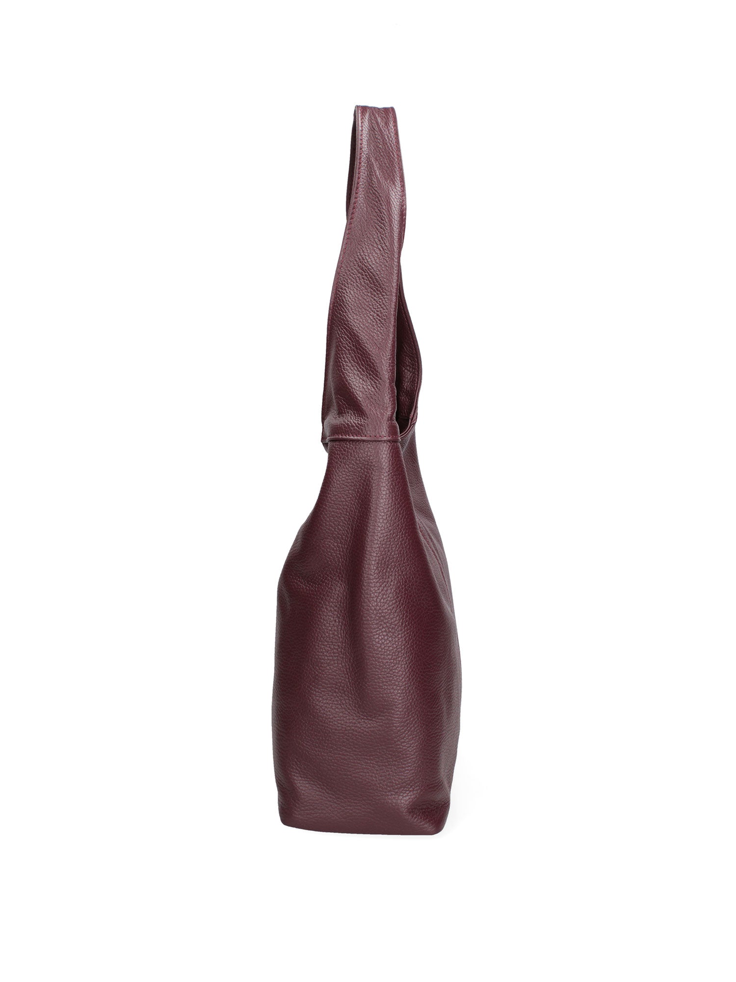 Aria Borsa a mano da donna 100% pelle 07029-D54 BORDO SCURO Gave Lux