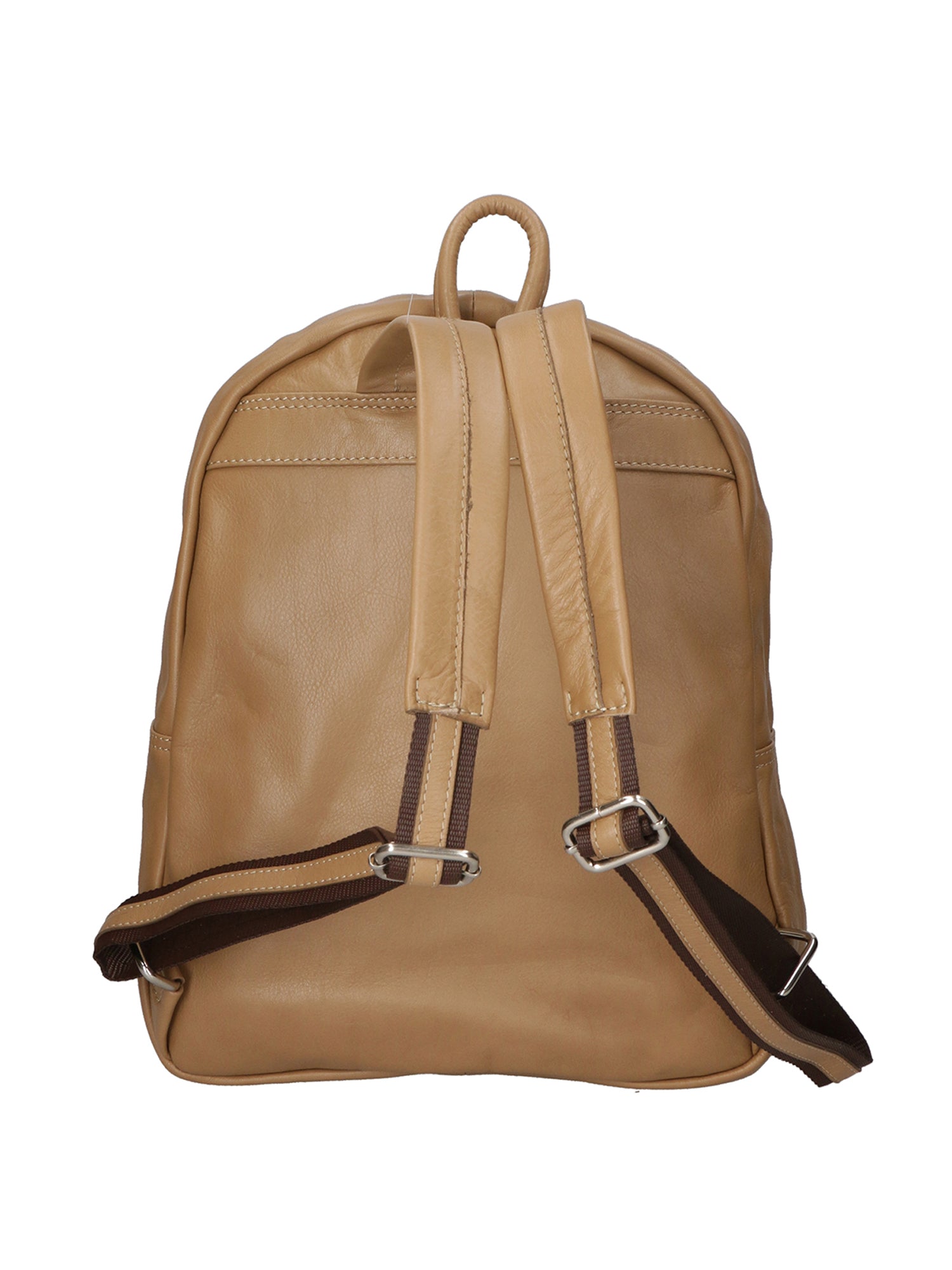 Cloe Zaino da donna in vera pelle Artigianale 6161-S11 TAUPE SCURO Gave Lux