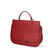 Novara Plus Borsa a mano da donna Vera pelle 564139-D10 RUBINO Gave Lux