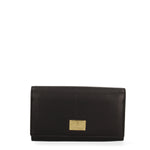 Portafoglio donna in vera pelle Casual LB7702-30-BLACK Laura Biagiotti