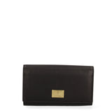 Portafoglio donna in vera pelle Casual LB7702-30-BLACK Laura Biagiotti