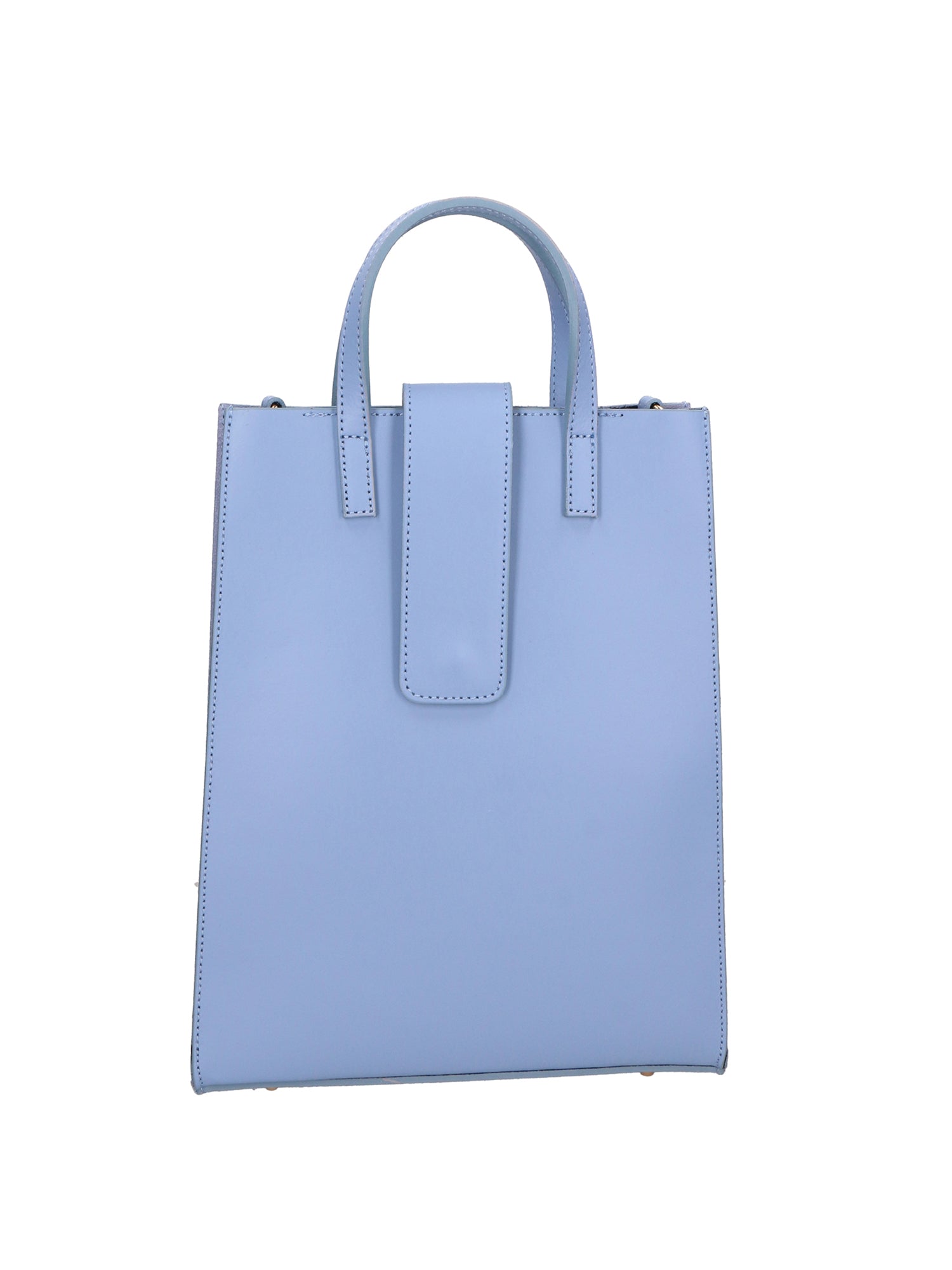 Giuseppina Borsa a mano da donna Vera pelle 05990-L220 AZZURRO+54 AZZURRO Gave Lux