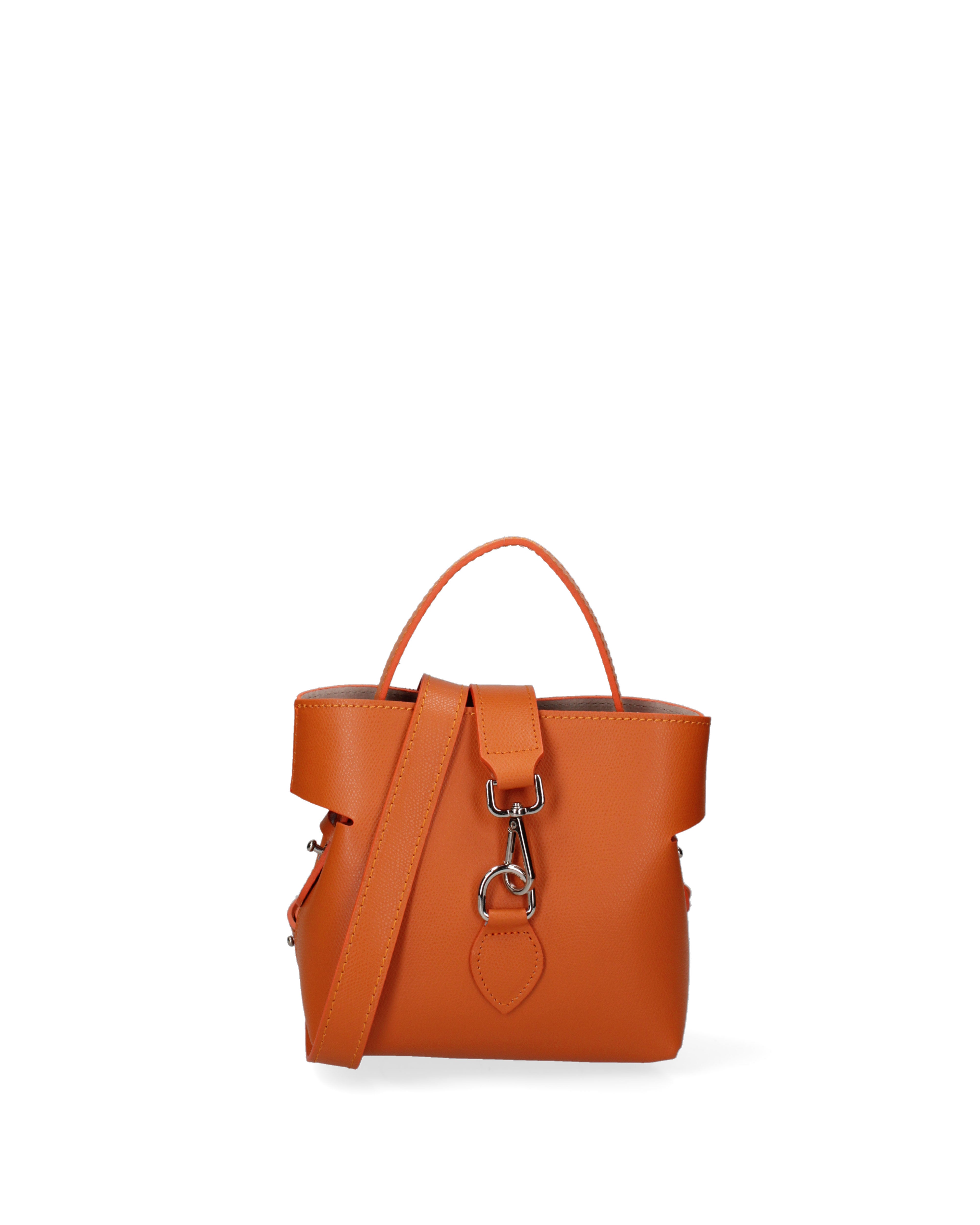Modena Borsa a mano da donna Vera pelle 07380-PL29 ARANCIO Gave Lux