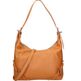 Fiorenza Lux Borsa a spalla da donna Vera pelle 07140-D44 CUOIO Viola Castellani