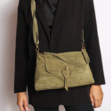 Savana Women's Suede Shoulder Bag