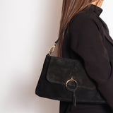 Savana Women's Suede Shoulder Bag