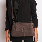 Savana Women's Suede Shoulder Bag