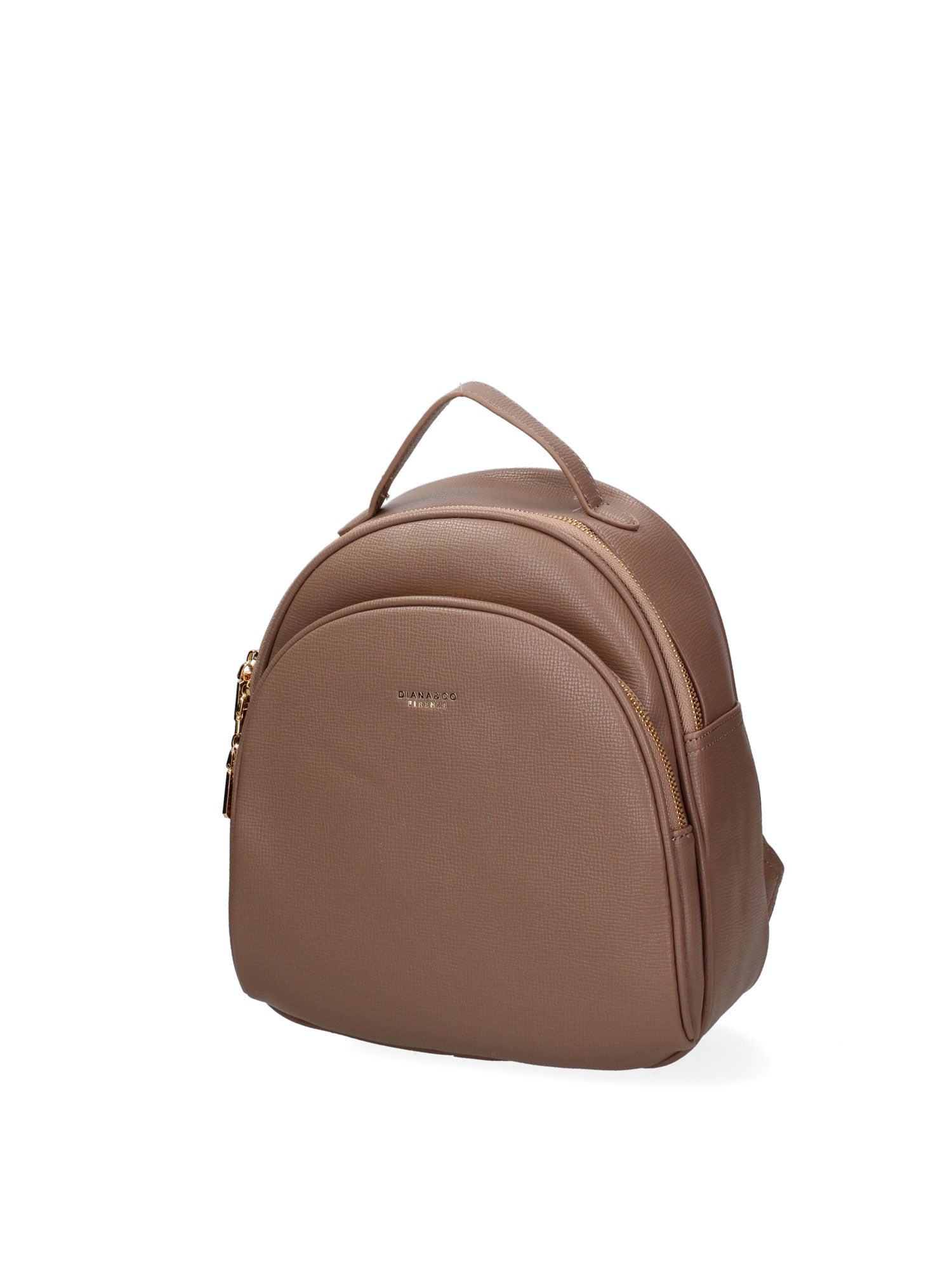 Borsa a mano da donna Ecopelle vegana 601-3-TAUPE Diana&co