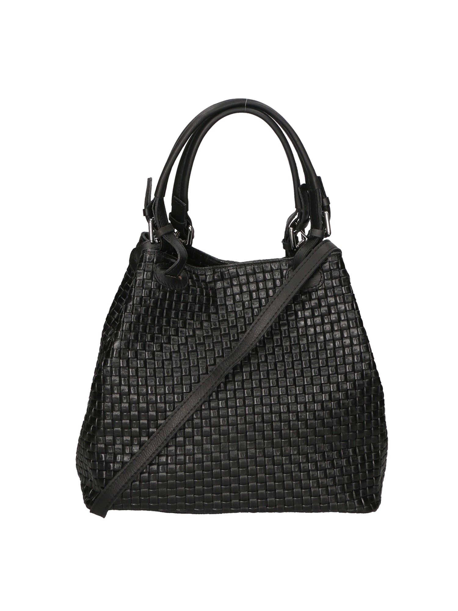 Araminta Borsa Shopper da donna Vera Pelle 80047-019 NERO Gave Lux