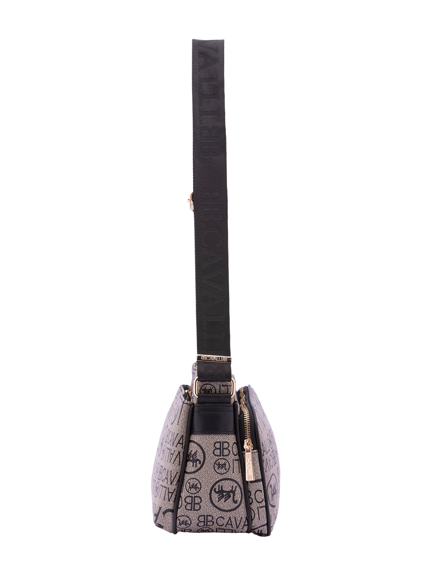 Borsa a tracolla da donna Ecopelle BC1438-NERO B Cavalli