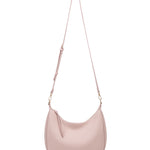 Borsa a spalla da donna 100% pelle vegana PU 715-1PT-ROSE Diana&co