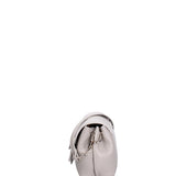 Borsa a tracolla da donna Vera pelle 07143-D86 GRIGIO PERLA Roberta Rossi