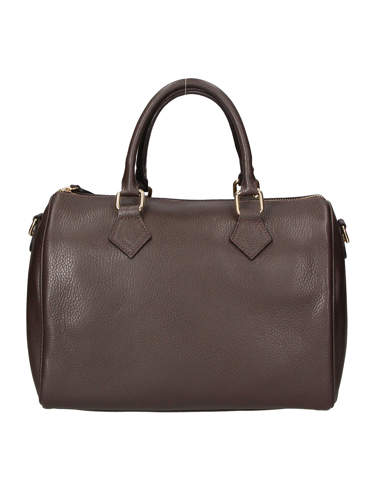 Aralia Borsa a bauletto da donna 100% pelle 5176-D23 T.MORO DARK BROWN Gave Lux