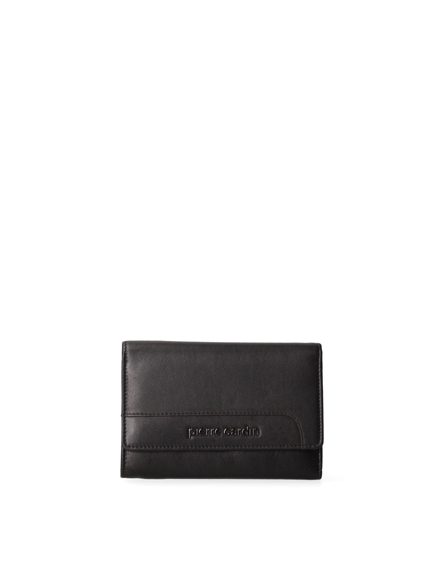 Portafoglio donna vera pelle Casual 6334-131-NERO Pierre Cardin
